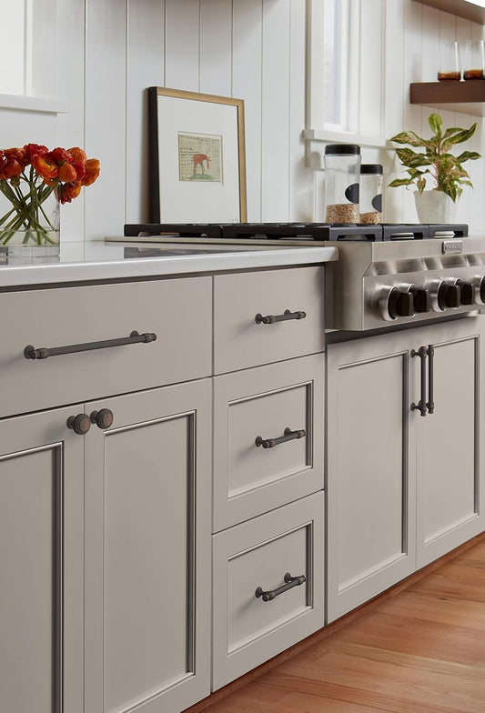 Amerock BP36766ORB Winsome Cabinet Pull Oil Rubbed Bronze 3-3/4" C2C