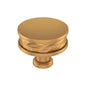 Amerock BP37536MBR Lazzara 1-1/2" Hammered Mushroom Knob-Brushed Gold