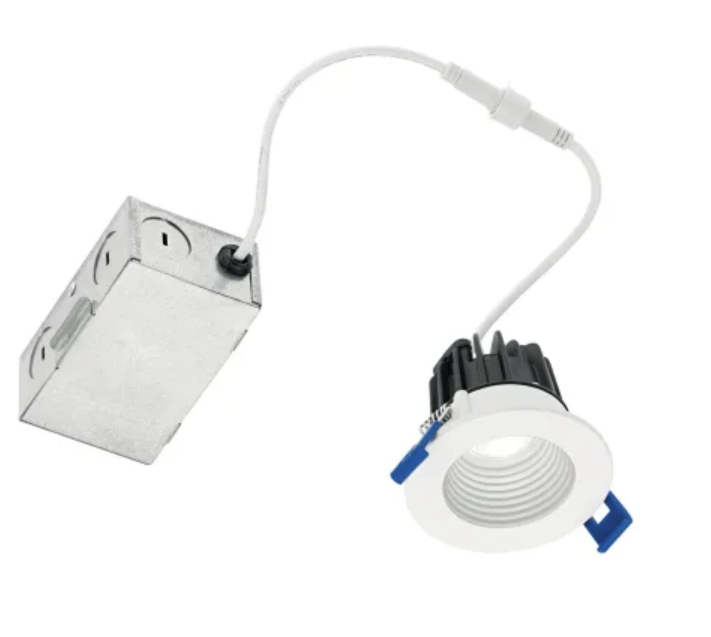 Kichler DLMG02R3090 LED Canless Recessed Light 2" Adjustable - White