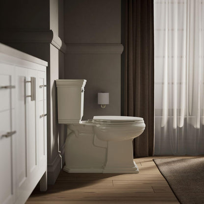 KOHLER 20110-96 Brevia Slow Close Toilet Seat Elongated Biscuit