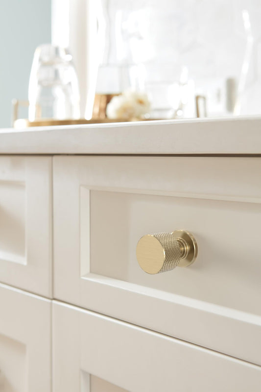 Amerock Balata 1 inch Diameter Golden Champagne Cabinet Knob, BP37620BBZ