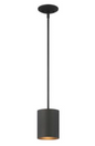 Volume V9205-5 Black Mini Pendant Light Fixture
