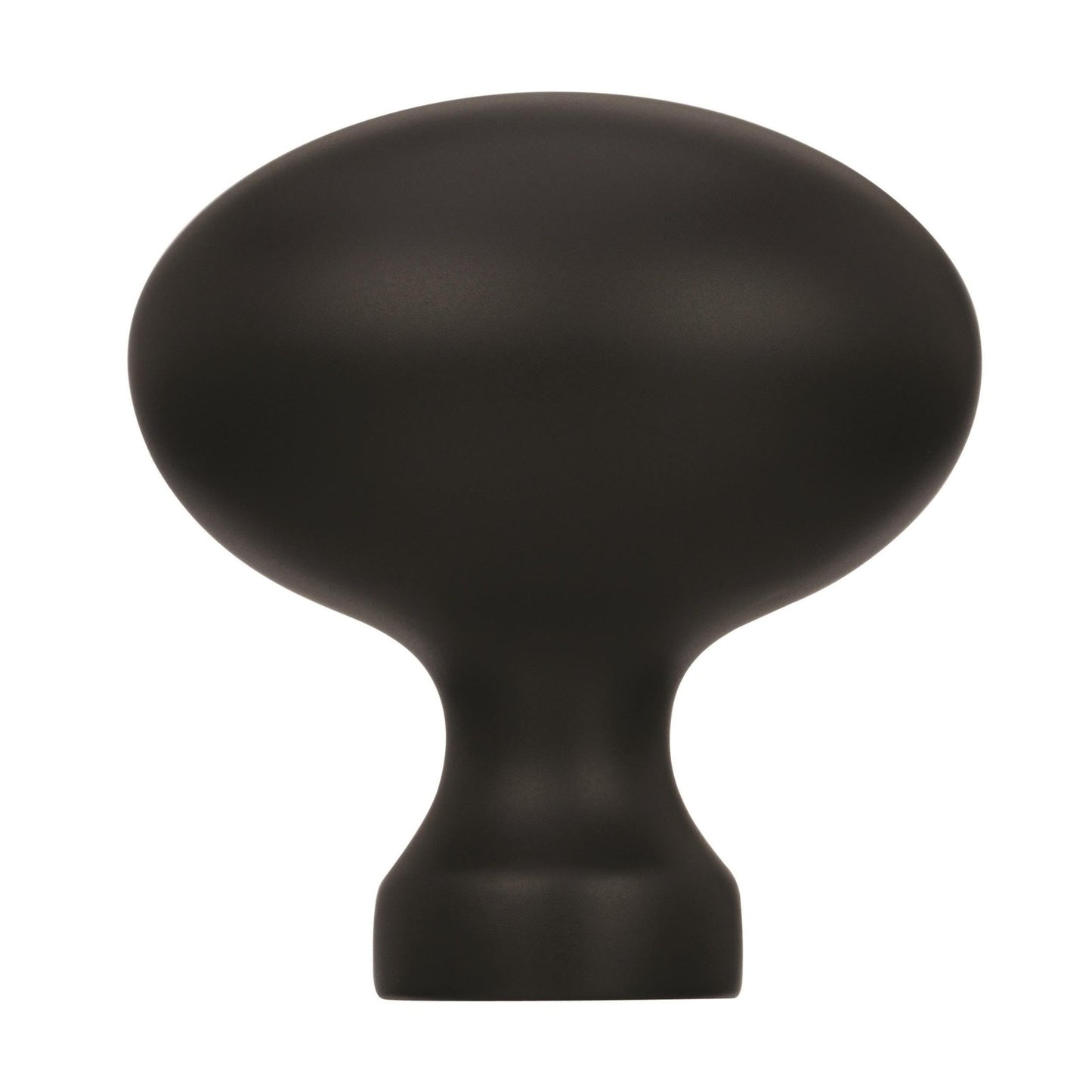 Amerock 10BX53014FB Vaile Cabinet Knobs Matte Black 1-3/8" Length - 10 Pack