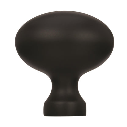 Amerock 10BX53014FB Vaile Cabinet Knobs Matte Black 1-3/8" Length - 10 Pack