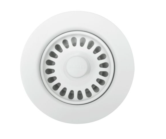 Blanco 441091 Decorative Basket Strainer: Matte White