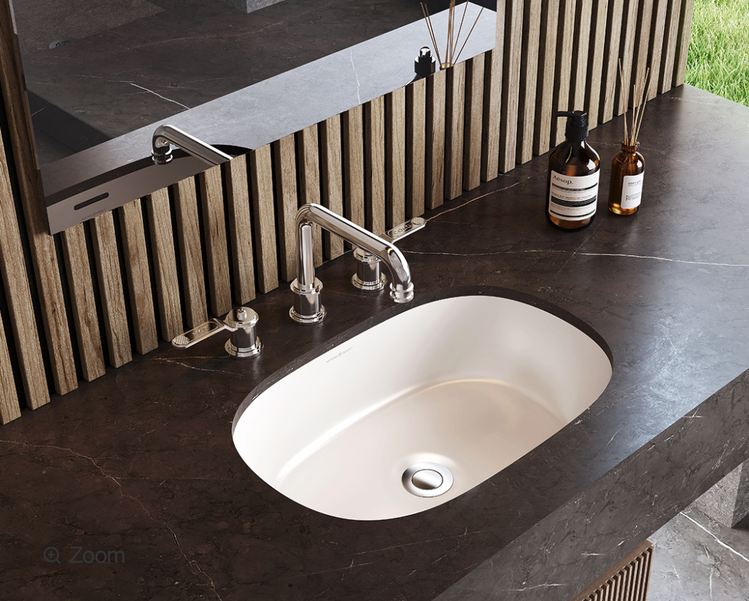 Barcelona 53 Basin with overflow - undermont