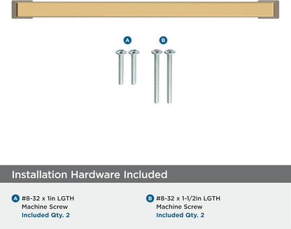 Amerock BP55282CZ | Champagne Bronze Cabinet Pull | 8" (203 mm) Center-to-Center