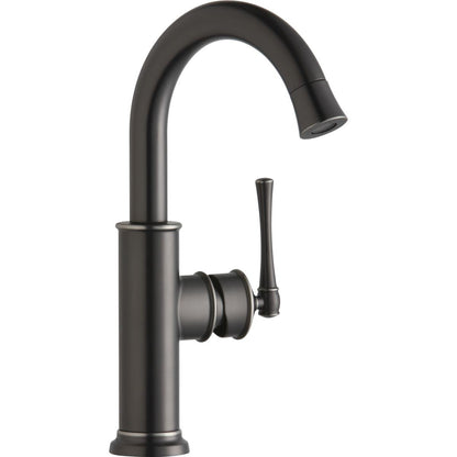 Elkay Explore LKEC2012AS Single Hole Bar Faucet with Forward Only Lever Handle - Antique Steel