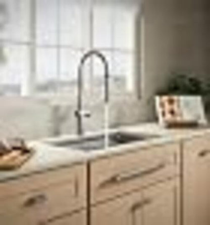 Kohler R38475-LVS Haku Pull-Down Kitchen Faucet, Stainless Finish, Sweep Spray