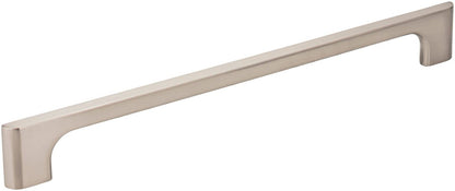 Jeffrey Alexander 286-224SN Leyton Cabinet Pull 8-13/16" C2C, Satin Nickel