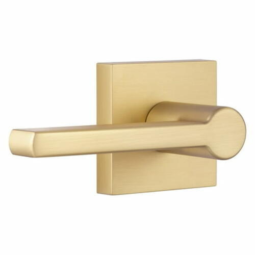 Miseno Mlk4022 Lorton Flat Bar Passage Door Lever Set - Brass