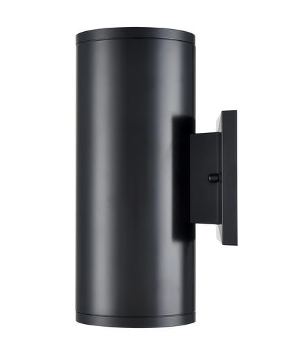 ML Lighting Vegas Collection LED42101-PBK Outdoor LED Wall Sconce Powder Black