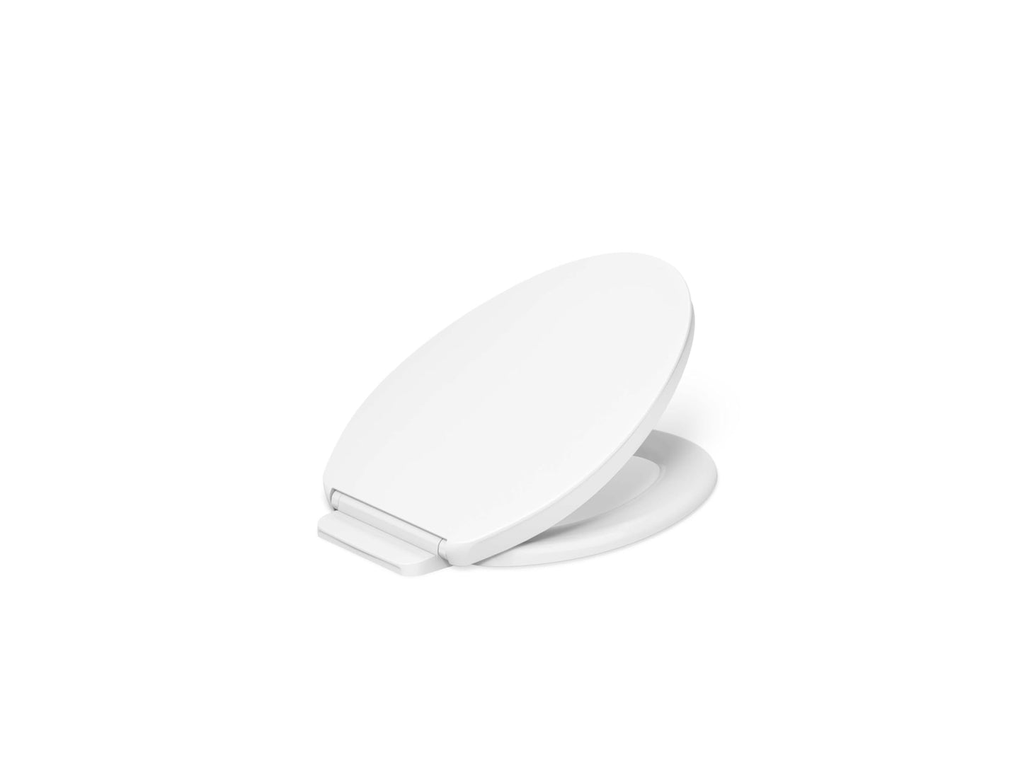 KOHLER K-26801-0 Impro ReadyLatch Quiet Close Elongated Toilet Seat, White