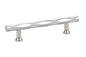 Emtek 87005US14 Tribeca Cabinet Pull, 12" Center-to-Center, Polished Nickel