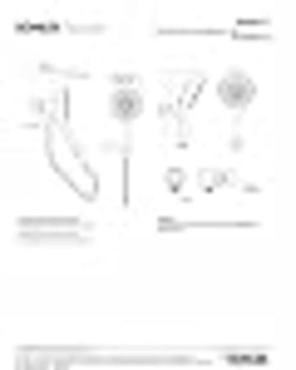 Kohler Assert Handshower Multifunction 6 Spray Magnetic Dock (Brushed Nickel)