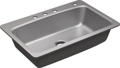 PROFLO PFSR1B332284 Bealeton 32-15/16" DropIn Kitchen Sink-Stainless Steel