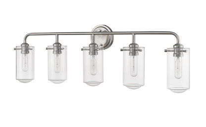 Z-Lite 471-5V-MB 5 Light Vanity, Matte Black