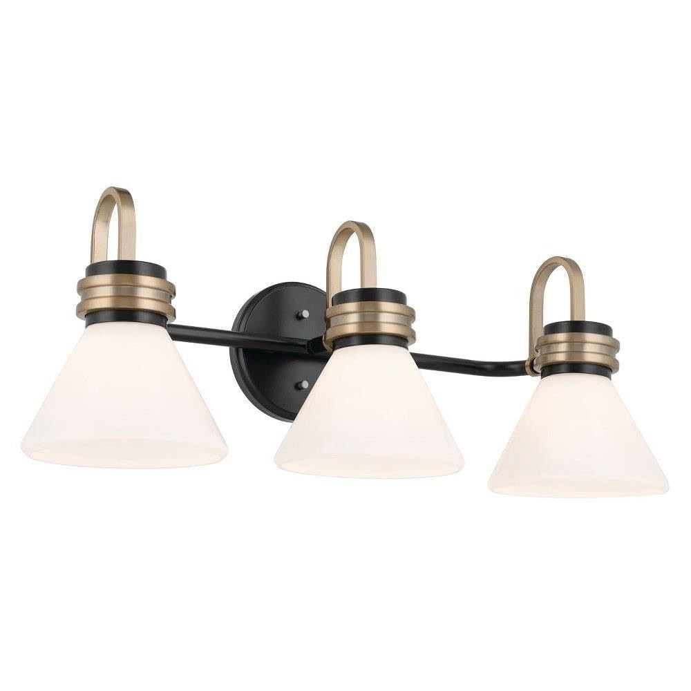 Kichler Farum 26 in 3-Light Bathroom Vanity Light Fixture