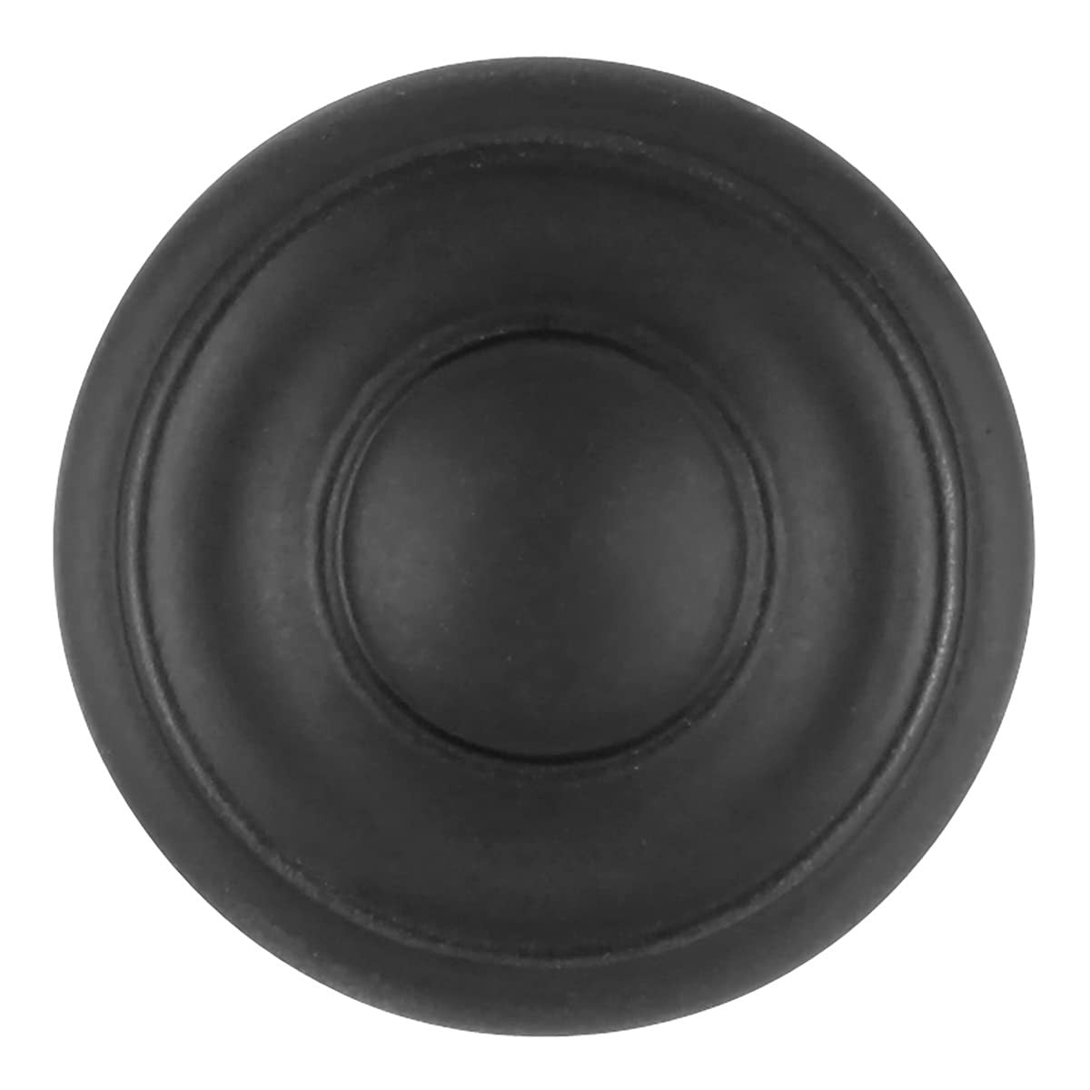 Hickory Hardware P3500-MB Cottage Collection Knob 1-1/4" Diameter Matte Black