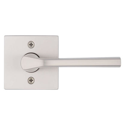 Kwikset 720LSL Lisbon Interior Passage Door Lever Handle Reversible Satin Nickel
