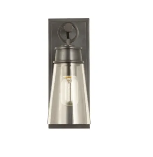 Z-Lite 2300-1SS-BP Wentworth 12" Tall Wall Sconce - Plated Bronze