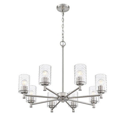 Millennium Lighting 9213 Ashli 3 Light 20" Wide Chandelier - Brushed Nickel