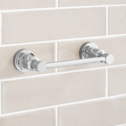 Signature Hardware 476969 Greyfield Wall Mounted Pivoting Toilet Paper Holder