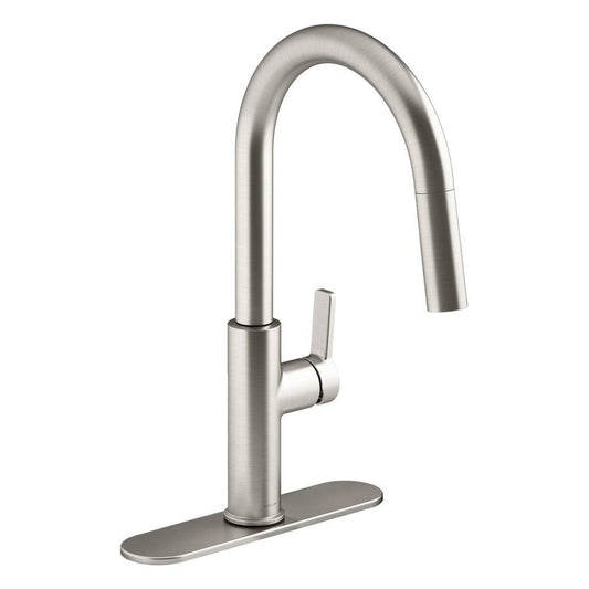Kohler R38473-LVS Rodean Kitchen Faucet Pull Down Stainless Steel Kit