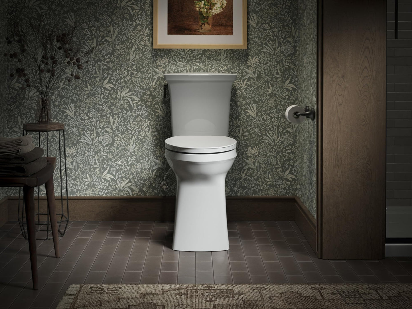 KOHLER K-26801-0 Impro ReadyLatch Quiet Close Elongated Toilet Seat, White