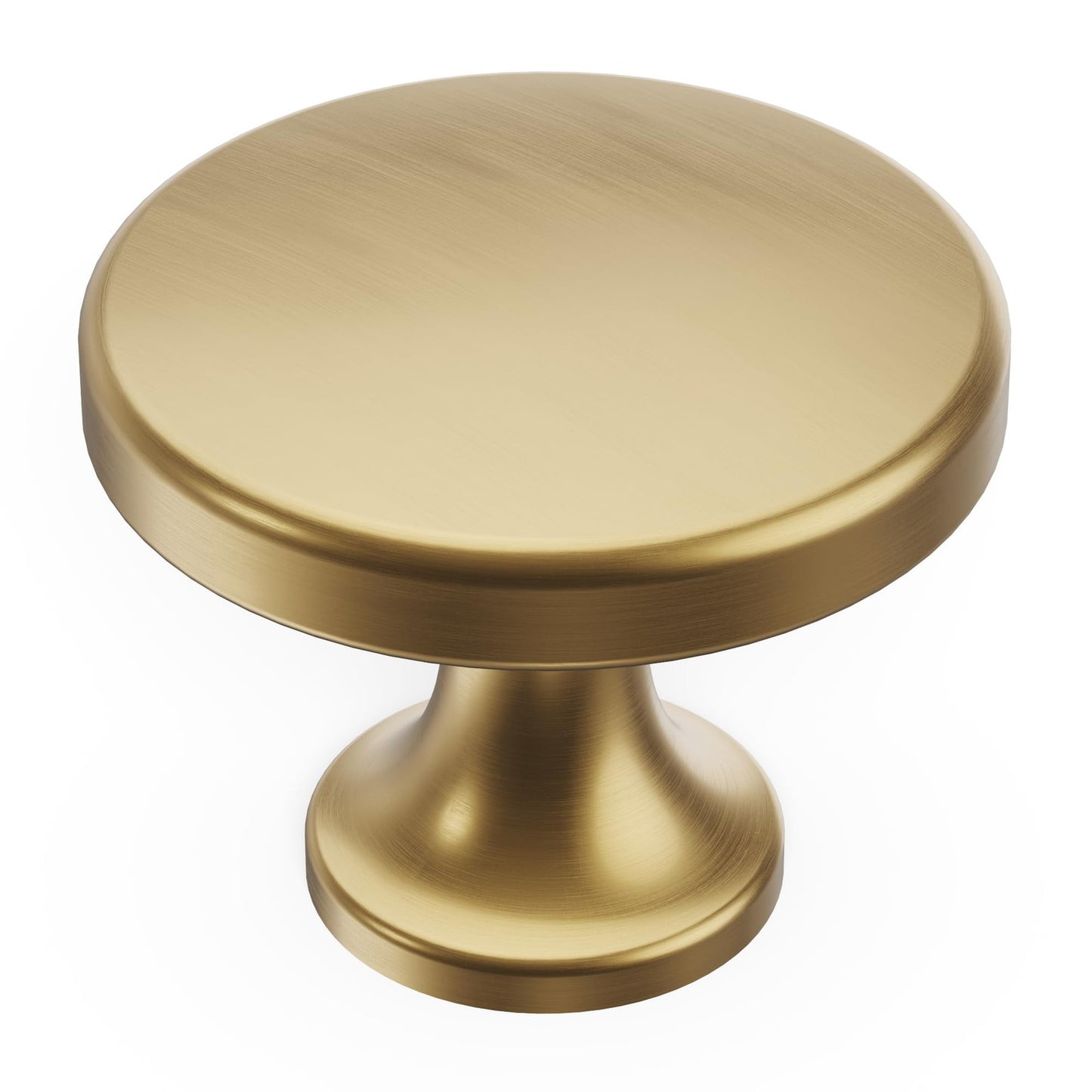 Belwith H076698-CBZ-10B Solid Kitchen Cabinet Knobs 1-3/8" Champagne Bronze-10pc