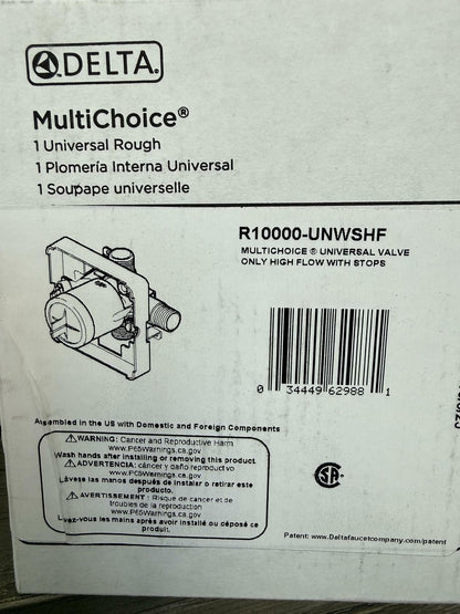 Delta Faucet R10000-UNWSHF MultiChoice Universal Shower Valve