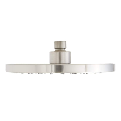 Signature Hardware SHRSB820RGAGBR 8" Wide Modern Round Shower Head-Aged Brass