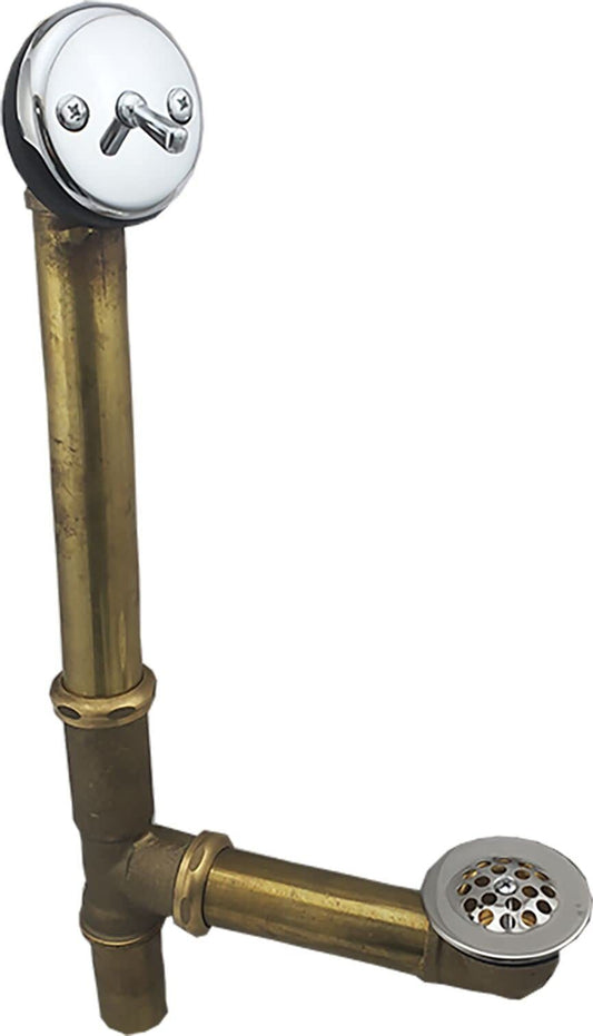 PROFLO PFWO250 Tub&Shower Waste/Overflow Drain for tubs 18" - 24" Tall - Chrome