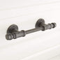 Signature Hardware 00968973 Keating 5" C2C Bar Cabinet Pull - Antique Iron
