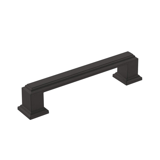 Amerock BP36759FB Appoint Cabinet Pull Matte Black 3-3/4" C2C