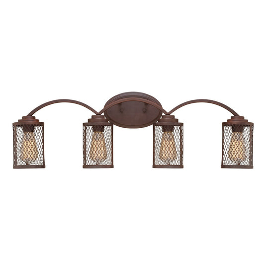 Millennium 3444-PN Four Light Vanity, Polished Nickel