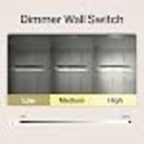 JONATHAN Y 15.75" Matte Black Modern LED Pendant Dimmable Round JYL7202A