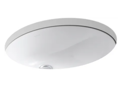 Kohler K-2210-0 Caxton 19-1/4" Undermount Bathroom Sink with Overflow