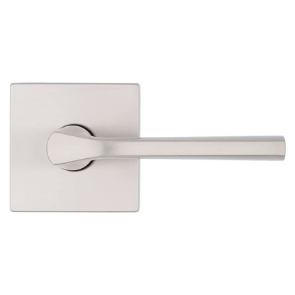 Kwikset 720LSL Lisbon Interior Passage Door Lever Handle Reversible Satin Nickel