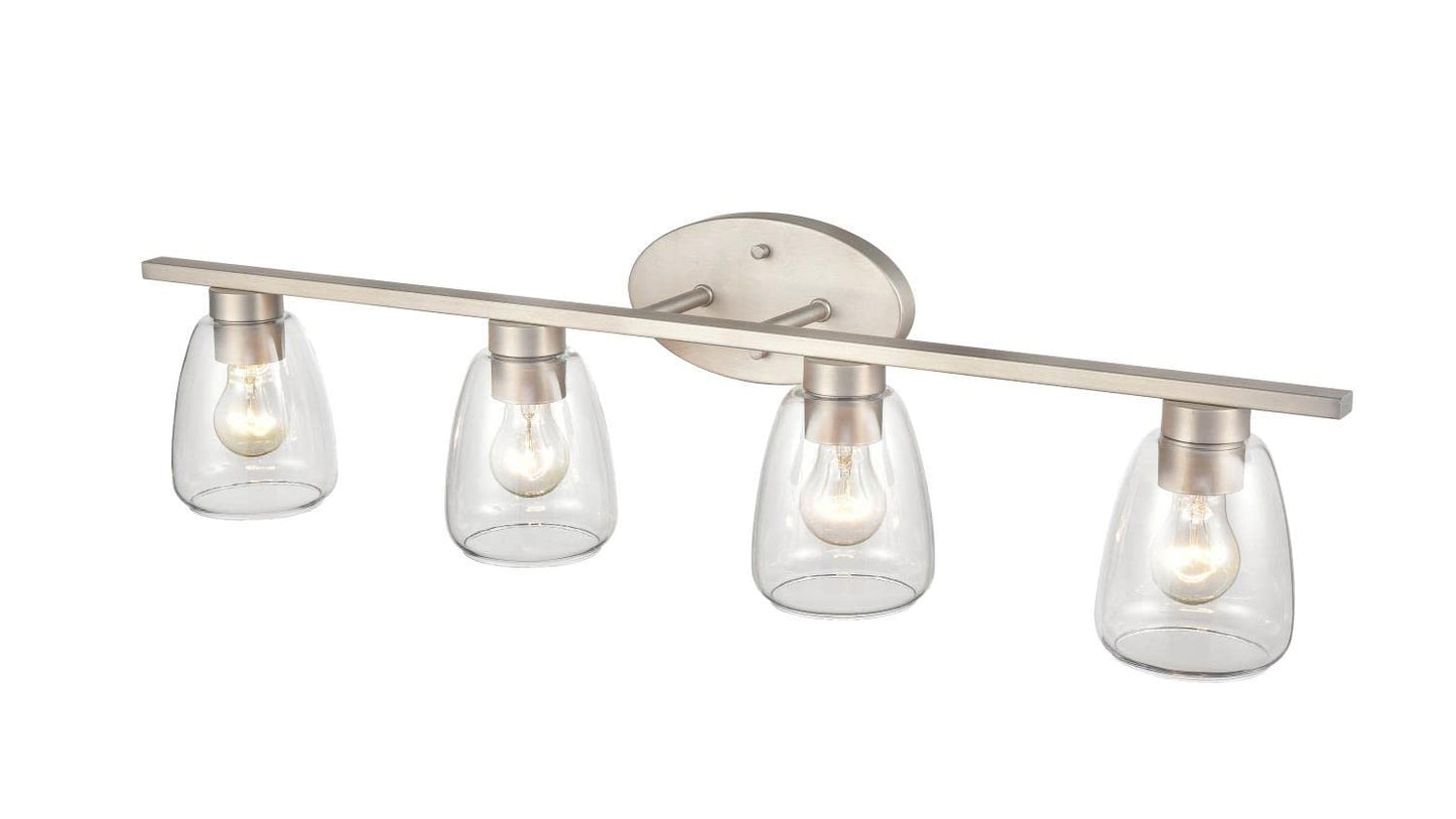 Millennium Lighting 9364-SN Traditional Vanity Lighting, Satin Nickel