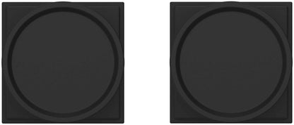 Baldwin K009.PRIV K009 Privacy Door Knob Set with R050 Rose - Satin Black