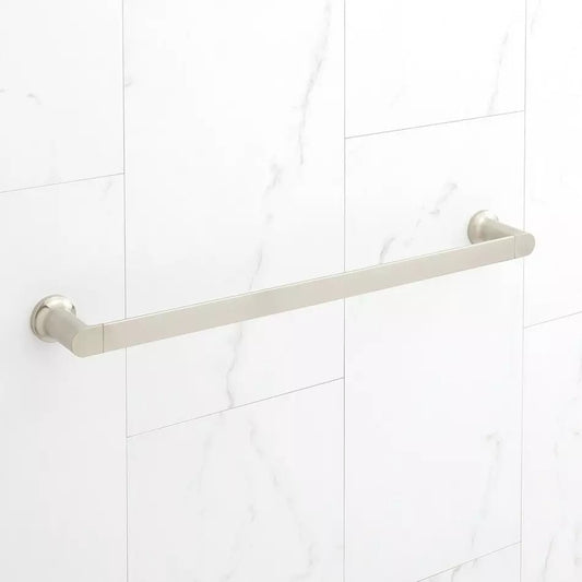 Signature Hardware - 18" Berwyn Towel Bar, Brushed Nickel
