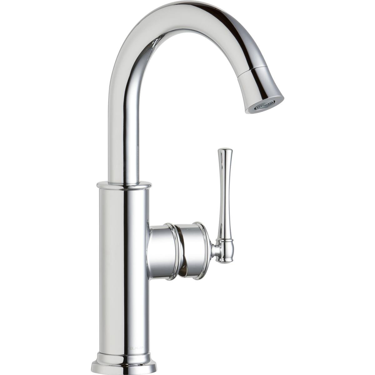 Elkay Explore LKEC2012CR Single Hole Bar Faucet with Forward Only Lever Handle - Chrome
