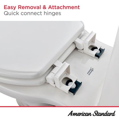 American Standard 5321A65CT.020 Champion Slow-Close Elongated Toilet Seat, White