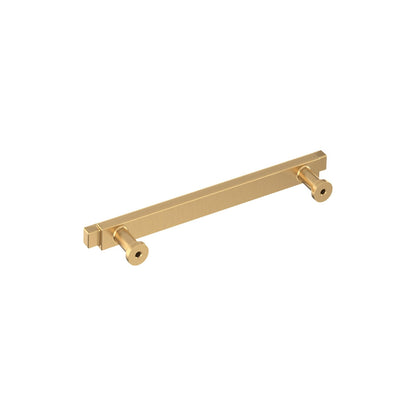 Amerock BP36992MBR Gilderoy 5-1/16" C2C Bar Cabinet Pull - Brushed Gold