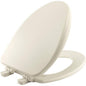 Bemis 19170PLE4-346 Alesio II Slow Close Toilet Seat Wood Seat Elongated Biscuit