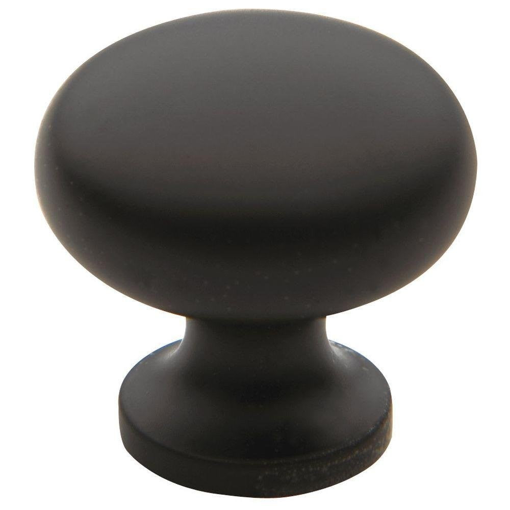 Baldwin 4704.112.BIN 4704 1" Dia Solid Brass Round Knob Venetian Bronze