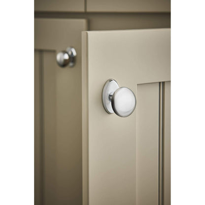 Top Knobs M2085 Aspen II Mushroom Knob Finish: Polished Nickel