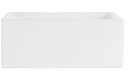 Signature Hardware 13" Kaisy Modern Porcelain Sink - White