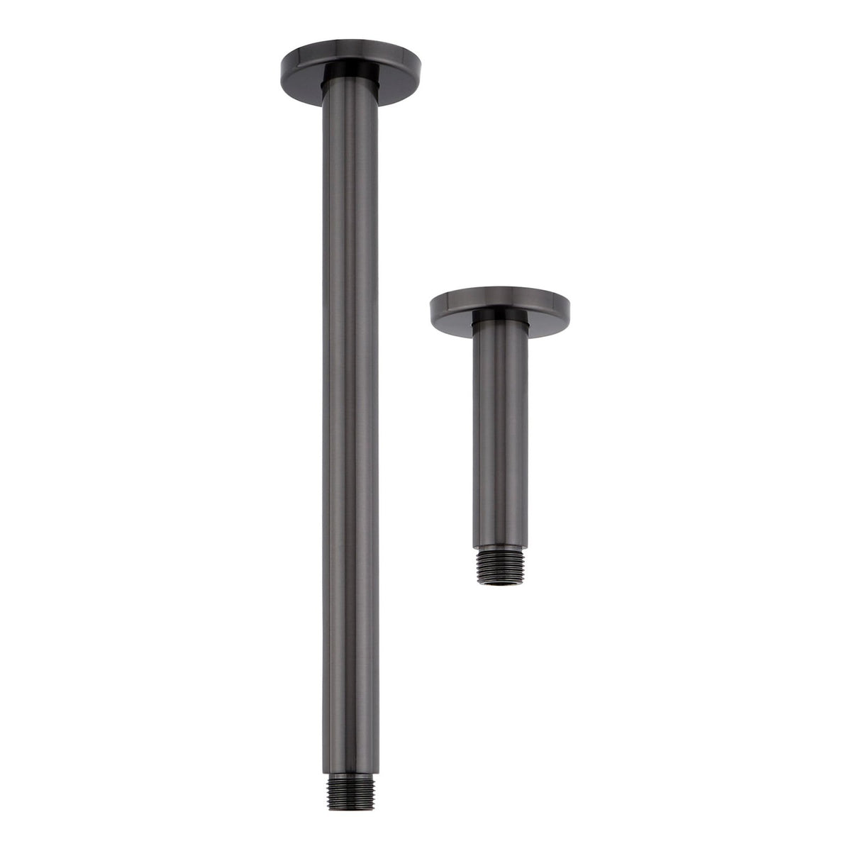 Signature Hardware SHRSC40SZBN 4" Square Ceiling Mounted Shower Arm & Flange BN